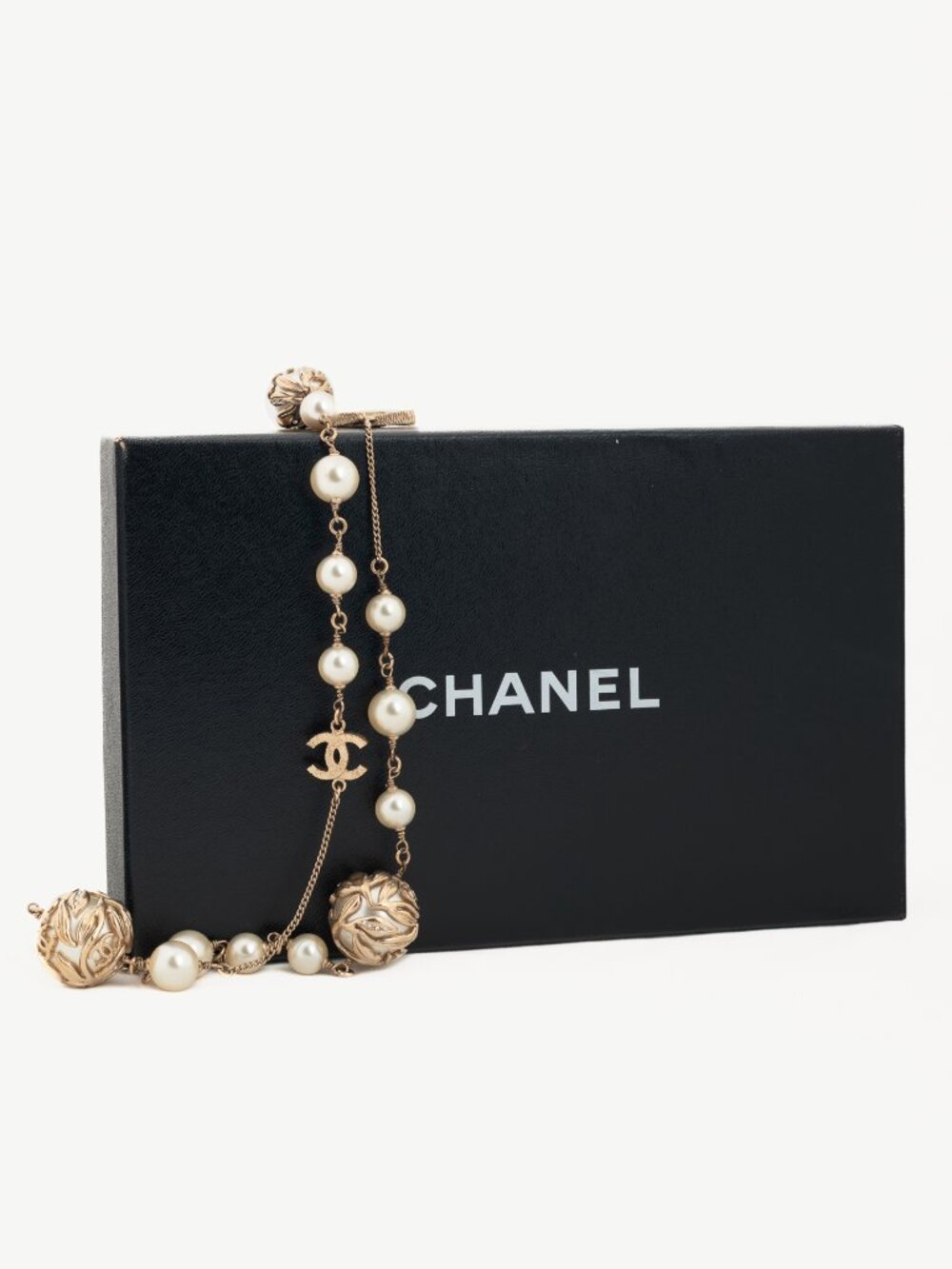 Chanel 09A Gold-Tone Multi CC Double Wrap Long Chain Necklace - Picture 6 of 6